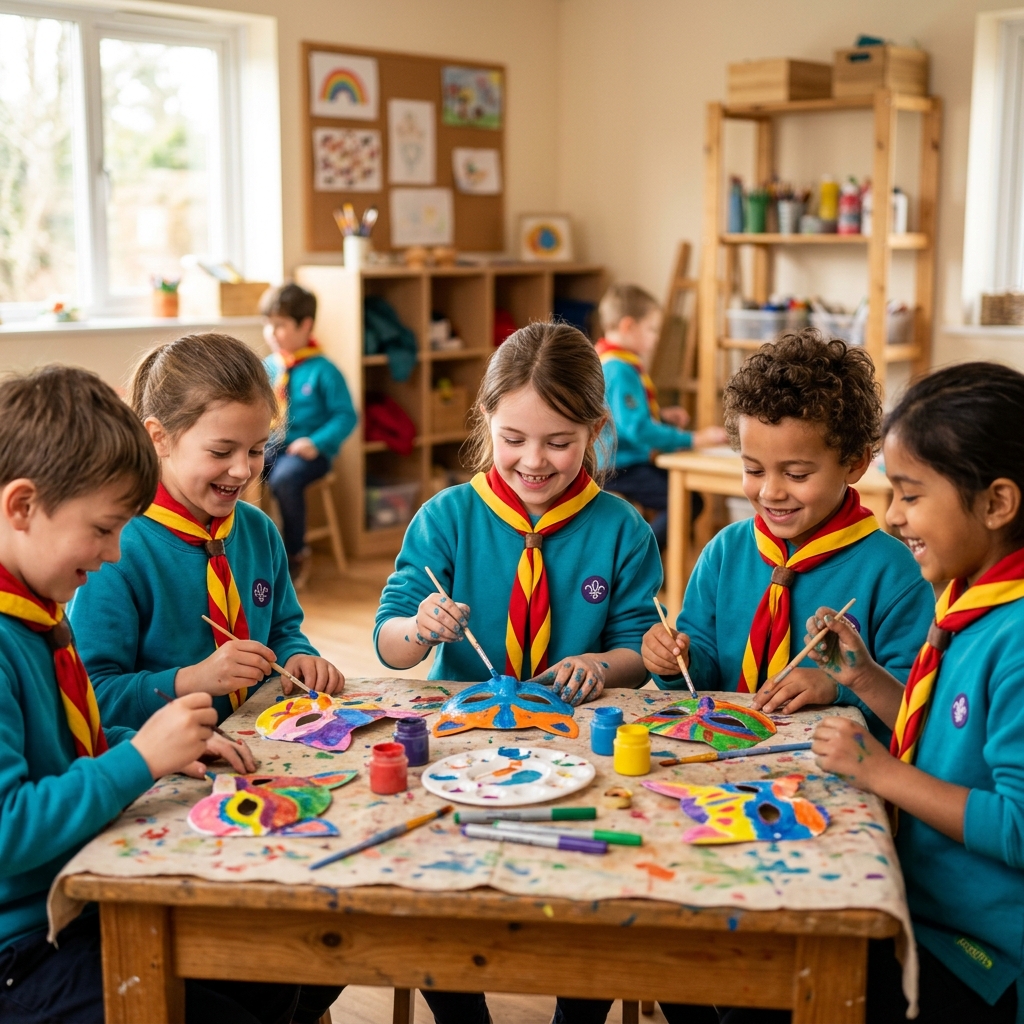 Beavers Indoor Crafts